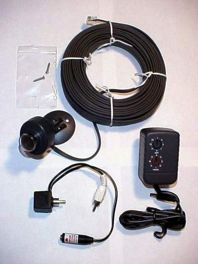 X10 SC23A NightWatch Black and White Audio Video Camera with 60 ft. Cord