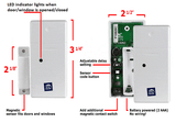 X10 Security System DS12A Door Window Sensor