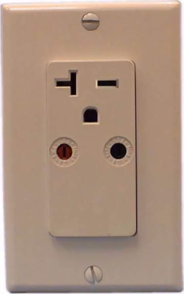 X10 PRO XPR2-I 250 VAC 20 Amp Single Wall Receptacle Outlet Module